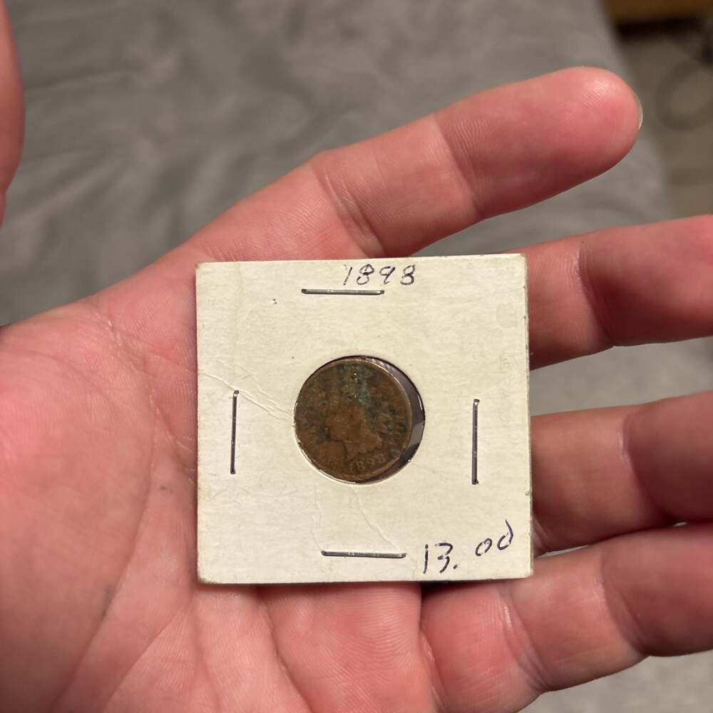 1898 Indian Head Penny (One Cent) Coin